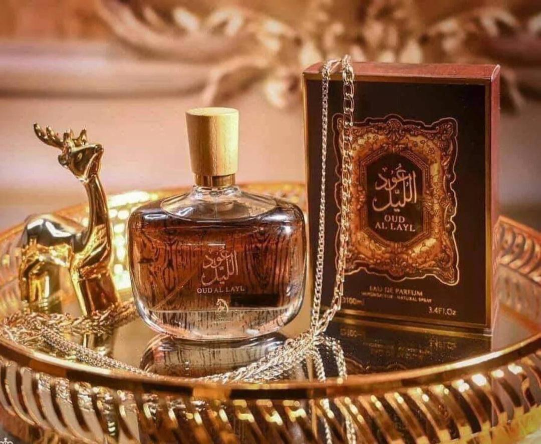 Long Lasting Oud Perfume 100 Ml- Captivating Fragrance for Men, Oud Al Layl